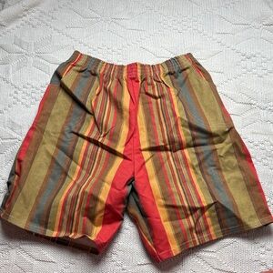 Vintage Jessi Striped Casual Shorts
